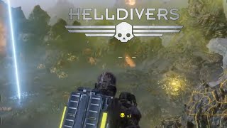 HellDivers 2 เปิดโรงงานกำจัดแมลงหัวเสนั่นซะ [upl. by Ennirac45]