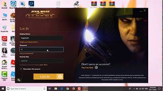 SWTOR Stuck at Loading Screen after Character Selection FIX 2018 [upl. by Nylak]