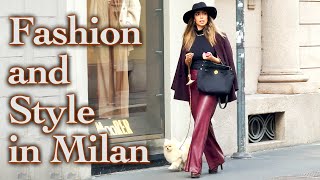 Italian Street Fashion Charm Explore Milan’s Most Stunning Fall Outfits How to dress in November [upl. by Stinson]