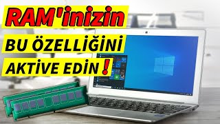 RAMinizin Bu Özelliğini MUTLAKA Kontrol Edin 👈👈 PROGRAMSIZ [upl. by Octavla]