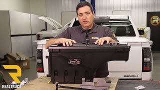 How to Install UnderCover Swing Case Truck Bed Tool Box [upl. by Kirby29]