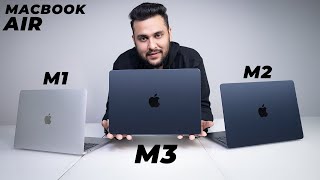 The Best MacBook Air to buy in 2024  M1 vs M2 vs M3 [upl. by Cornwall558]