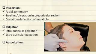 TMJ examination [upl. by Lipscomb]