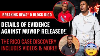 Breaking News Details Of The Evidence In Muwop amp OBlock RICO Case Released New Document Whoa [upl. by Lyell185]