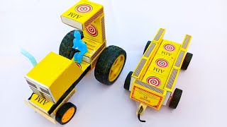 matchbox tractor kaise banate hain [upl. by Dlonyar]