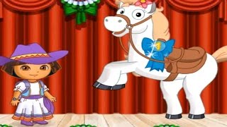 Dora The Explorer Doras Pony Adventure GameFull Gameplay Episodes Incrediple Game 2014 [upl. by Aniv]