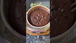 Eggless Chocolate Cake without Ovenbutterampcondensed milk😍chocolatecake withoutoven cakerecipe [upl. by Nere]