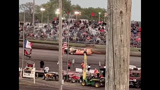 Boone Super Nationals 2022 quotThe Crashquot and the pit response [upl. by Sirovaj436]