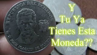 25 centavos del 2000 de Ecuador Moneda del señoraje del Dolar de [upl. by Woodman713]