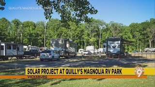 Solar Project at Quillys Magnolia RV Park [upl. by Martel]