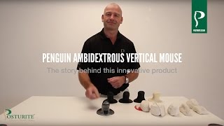 The Penguin Ambidextrous Vertical Mouse  The story behind this innovative product [upl. by Schnabel]