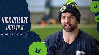 Nick Bellore Interview  Seahawks Saturday Night [upl. by Eehtomit195]