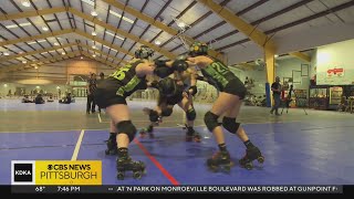 Pittsburgh derby brats get ready to skate for junior national championship [upl. by Nitsyrc]