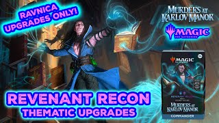 THEMATIC UPGRADES  REVENANT RECON  MTGKarlov Precon Deck [upl. by Beckie]