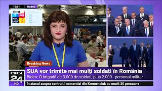 Joe Biden 5000 de militari NATO vor fi trimiși în România [upl. by Llertnor]