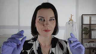 ASMR Palpation Exam head to toe gentle medical roleplay [upl. by Nnylyoj]