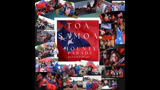 MOUNTY  TOA SAMOA PARADE  121122 [upl. by Darn420]