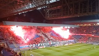 Wisla Krakow fans vs Nieciecza 20  19102024 [upl. by Shela]