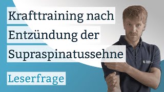 Krafttraining nach Entzündung der Supraspinatussehne  Geht das [upl. by Sualokin]