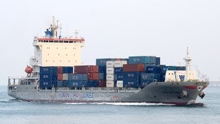 WAN HAI 102  Wan Hai Lines container ship [upl. by Raval171]