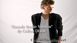 Colton Dixon  Decode Full Studio Version [upl. by Meryl720]