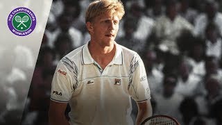 Boris Becker vs Ivan Lendl Wimbledon semifinal 1989 Extended Highlights [upl. by Ligriv]