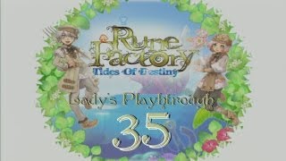 Rune Factory Tides of Destiny  Playthrough Part 35 Water Shrine Boss  Oblitergator [upl. by Daloris]