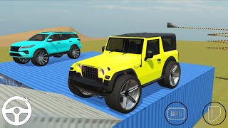 Thar 4×4 vs fortuner 4×4 Indian simulator gameplay gamingvideos car games [upl. by Stiruc]