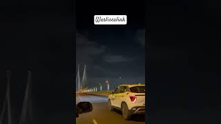 Mumbai  Warlisealink beautiful bridge 😎 shorts ytshorts [upl. by Eenalem]