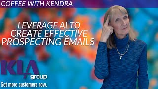 Leverage AI To Create Effective Prospecting Emails [upl. by Nisotawulo600]