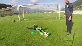 Goalkeeper training U7  U11 [upl. by Yelkcub248]