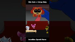 Oren Monster vs Shin Sonic x Catnap BABY Cute story Incredibox Sprunki Animation [upl. by Namyaw]