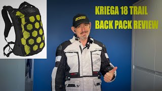 KRIEGA 18 TRAIL BACK PACK REVIEW [upl. by Natalie]