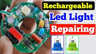 Rechargeable Led Light Repairing💡 [upl. by Shiri]