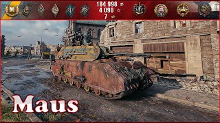 Maus  World of Tanks UZ Gaming [upl. by Airpal182]