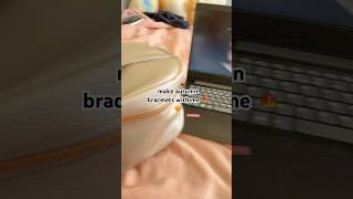 make autumn bracelets with me 🧡🍁shorts tvd shortvideo [upl. by Jereld415]