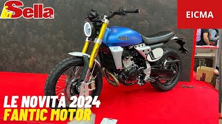 Fantic Motor a Eicma il nuovo Caballero e larrivo delle stradali [upl. by Nonnah]