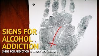 ✔ Palmistry amp Palm Reading Signs for ALCOHOL ADDICTION Explained [upl. by Adnaluoy]