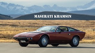 Maserati Khamsin  New Zealand [upl. by Fergus]