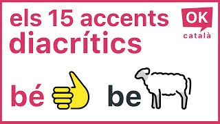 Els 15 accents diacrítics  OK CATALÀ  4K [upl. by Caasi]