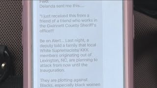 Fake text thread sparks enhanced election safety protocols in Gwinnett County [upl. by Ydnik]