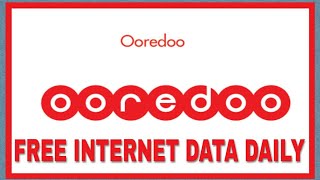 ooredoo Free Data MB Every Day [upl. by Jt]