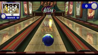 Gutterball Golden Pin Bowling 11 30 2016 11 01 11 PM [upl. by Lladnar]