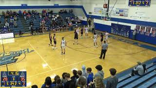 Plattsmouth High vs Gross Catholic High School Boys Freshman Basketball [upl. by Helsa]