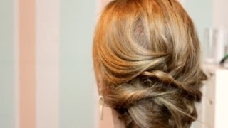 Festliche Hochsteckfrisur easy updo [upl. by Hajile]