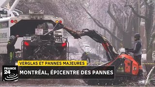 Montréal Verglas Tempête de glace [upl. by Etep]