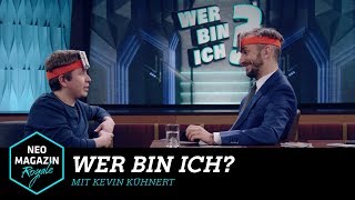 Wer bin ich mit Kevin Kühnert  NEO MAGAZIN ROYALE mit Jan Böhmermann  ZDFneo [upl. by Noorah317]