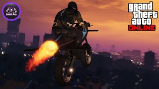 المهمة السابعة فى مهمات شاحنة البانكر  GTA Online Gunrunning 7  Data Breach  Oppressor [upl. by Towers]