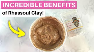 Rhassoul Clay The Incredible Cleansing Mask You NEED to Try [upl. by Abner]