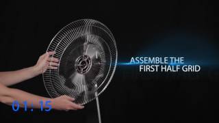 Rowenta Turbo Silence Extreme Stand Fan – Quick Start Guide [upl. by Hayimas]